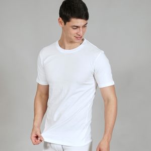 Classic R-Neck T-shirt White</br>Single Pack Style 610